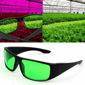   Növény nevelő lámpához ajánlott védő szemüveg UV-A, UV-B, UV-C és IR sugárzás ellen