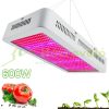 Növénylámpa Üvegház világítás növénynevelő LED fény 600W extra UV és IR leddel
