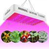 Növénylámpa Üvegház világítás növénynevelő LED fény 600W extra UV és IR leddel
