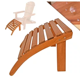 Fa lábtartó székhez kültéri lábtámasz kerti bútorhoz