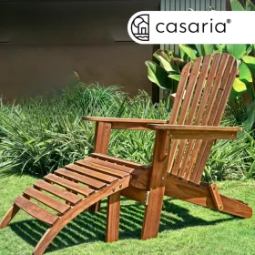 Fa lábtartó székhez kültéri lábtámasz kerti bútorhoz