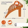 Fa lábtartó székhez kültéri lábtámasz kerti bútorhoz