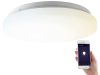 Smart ceiling lamp WLAN-LED lamp for Amazon Alexa and Google Assistant, CCT, 24W