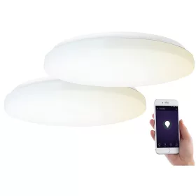   Mennyezeti lámpa 2 db WLAN-LED Amazon Alexa és Google Assistant számára, 36W