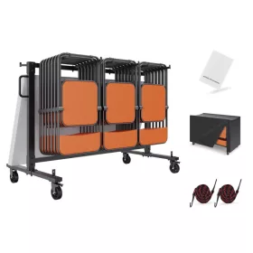 42 székes szállítókocsi ipari egyszintes szék tároló