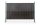 Vertical 3D fence panel brown 123x250 cm privacy bar suitable for fences