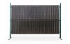 Panel that can be attached to a vertical 3D fence brown 173x250 cm privacy bar suitable for fences