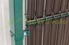 Vertical 3D fence panel anthracite 173x250 cm privacy bar suitable for fences