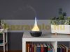 Handmade Blown Glass Milano Humidifier Aroma Diffuser Ultrasonic Essential Oil Vaporizer 120ml with Colorful LED Lighting