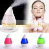 Humidifier, aroma diffuser ultrasonic essential oil vaporizer 250 ml cone white