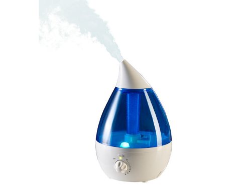 Párásító, aroma diffúzor, elektromos ultrahangos illóolaj párologtató 3300 ml kúpos fehé
