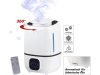 Humidifier, aroma diffuser with essential oil aroma oil holder, ultrasonic vaporizer with 3 liter tank, remote control, large size