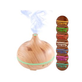   Fahatású aroma diffúzor, párásító, elektromos ultrahangos illóolaj párologtató 300 ml