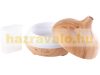 Wood effect aroma diffuser, humidifier, electric ultrasonic essential oil vaporizer 300 ml