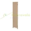 Indoor partition screen 170x120x2 cm 3 beige partition panels 