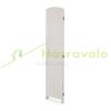 Indoor partition screen 170x120x2 cm 3 white partition panels 