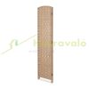 Indoor partition screen 170x120x2 cm 3 natural partition panels 