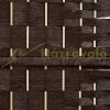 Folding Spanish wall with braided design 4-part dark brown screen 