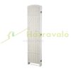 Folding 6-part screen 170x240 cm room divider white decorative Spanish wall