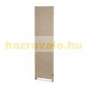 Indoor partition screen 180x180 cm beige rattan effect 4 partition panels 