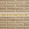 Indoor partition screen 180x180 cm beige rattan effect 4 partition panels 