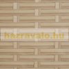 Beltéri térelválasztó paraván 180x180 cm bézs rattan hatású 4 darab térelválasztó panel