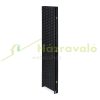 Folding indoor partition screen 180x180 cm black 4 partition panels 