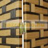 Indoor partition screen 180x180 cm brick pattern 4 partition panels 