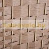 Wooden partition screen, 3 partition panels 135x180 cm