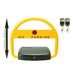   Parkolóőr távirányítós XXL parkolózár távvezérelhető, napelemes elektromos parkolásgátló