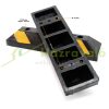 2 car parking bumpers to prevent overrunning 
