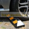 Parking bumper parking assist car overrun prevention