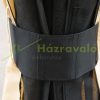 Luxury gazebo garden tent 295x360x265 cm black-beige party tent polycarbonate roof event tent