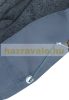 Luxury aluminum gazebo garden tent 3x3 meters with a hollow polycarbonate roof and side walls in black