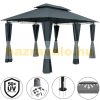 Luxury gazebo garden tent 300x400 cm anthracite event tent