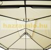 Luxury gazebo garden tent 300x400 cm cream white