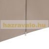 Luxury gazebo garden tent 300x400 cm taupe brown event tent pond color