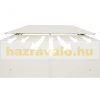 Luxury gazebo garden tent 300x400 cm off-white event tent