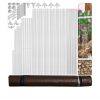 Wooden house pattern event tent garden pavilion with 6 side foils 3x6 m garden party tent collapsible beer tent with wooden house pattern