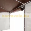 Házmintás rendezvénysátor kerti pavilon 8 oldalsó fóliával 3x9 m kerti partisátor összerakható sátor
