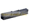Luxury pavilion folding tent with side walls 300x300 cm white-black