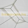 Luxury pavilion party tent with side walls outdoor event tent 400x300 cm white