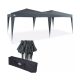 Popup pavilion folding pavilion anthracite 3x6m beer tent with adjustable height 