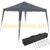 Popup pavilion folding pavilion anthracite 3x3 m beer tent 