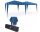 Popup pavilion folding pavilion blue 3x6m beer tent with adjustable height 