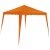 Popup pavilon összecsukható pavilon narancssárga 3x3 m sörsátor
