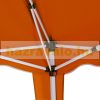 Popup pavilion folding pavilion orange 3x3 m beer tent 