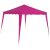 Popup pavilon összecsukható pavilon rózsaszín 3x3 m sörsátor