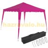 Popup gazebo folding gazebo pink 3x3 m beer tent 