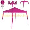 Popup gazebo folding gazebo pink 3x3 m beer tent 